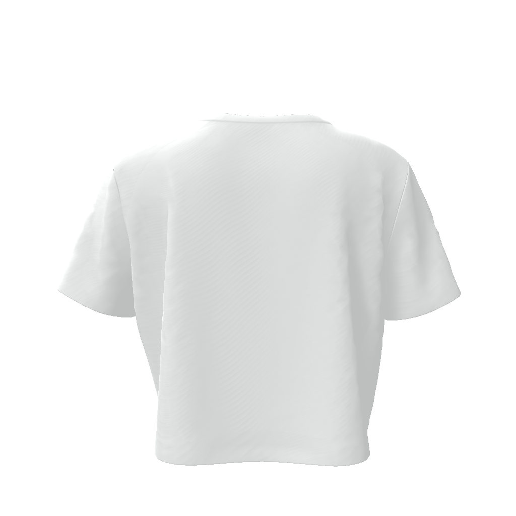 Lamb of God Women's Cropped Tee - His Sacred Heart